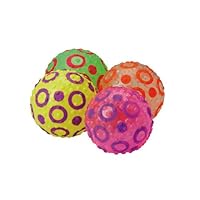 Constructive Playthings Bumpy Tactile Balls for Toddlers, Multicolor (Set of 4)