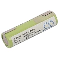 Cameron Sino 2000mAh/2.4Wh Replacement Battery for Philips HQT388