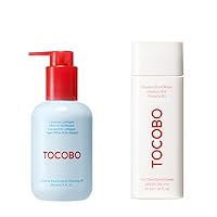 TOCOBO Calamine Pore Control Cleansing Oil & Vita Tone Up Sun Cream