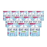 Goat Milk Toddler Formula – Growth Spurt Powdered Goat's Milk Toddler Formula – Lactoferrin, 2'-FL HMO, Prebiotics, Probiotics, Iron, DHA & ARA, Methylfolate, Immune Support, Non GMO Infant Transition (12 Pack)