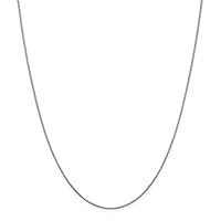 925 Sterling Silver Box Chain Necklace Jewelry for Women in Silver Choice of Lengths 16 18 20 24 22 26 28 30 36 and Variety of mm Options