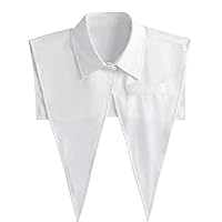 Fake Collar Detachable Half Shirt Blouse False Collar Academic Style Design for Women Girls
