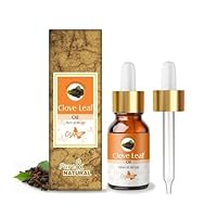 Crysalis Clove Leaf (Syzygium aromaticum) Oil | Pure & Natural Essential Oil for, Aroma & Diffuser - 15ml/0.5fl oz