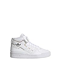 adidas Forum Mid Shoes Kids', White, Size 6