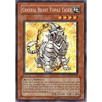 Yu-Gi-Oh! - Crystal Beast Topaz Tiger (DP07-EN004) - Duelist Pack 7 Jesse Anderson - Unlimited Edition - Rare