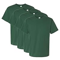Hanes Mens Essential-T Cotton T-Shirt, Athletic Crimson_Discontinued