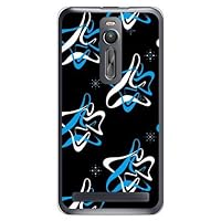 Second Skin MHAK MASZF2-PCCL-298-Y368 Spacer Black x Blue (Clear) / for ZenFone 2 ZE551ML/MVNO Smartphone (SIM Free Device)