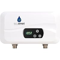 EcoSmart POU 6T 6.5kW 240v Thermostatic Point of Use Tankless Electric Water Heater