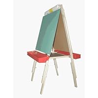 Beka Adjustable Paper Holder Easel with Dry Erase Board and Plastic Trays