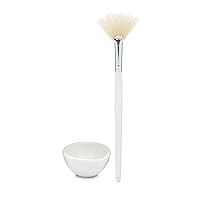 Mask Kit (Brush & Bowl), Elegant Application of Acid Peels and Clay MasksLAUNCH SPECIAL