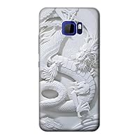 R0386 Dragon Carving Graphic Printed Case Cover for HTC U Ultra
