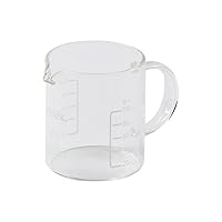 Pyrex CP-8637 Pyrex Measuring Cup with Handle, 3.4 fl oz (100 ml), Blow, Heat Resistant Glass, Microwave Safe, Dishwasher Safe
