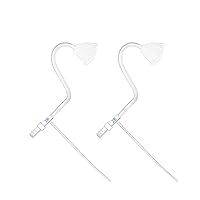 Banglijian BTE Hearing Amplifier Accessories, 2 Pieces Sound Tubes 2B Size for Ziv-201A and Ziv-201, Ziv-206, Ziv-201P, BLJ-109 (Left Ear)