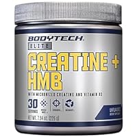 Creatine + HMB with Micronized Creatine & Vitamin D3 ? Unflavored (7.94 oz./30 Servings)