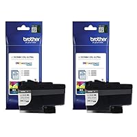 Brother Genuine Ultra High Yield Black Ink Cartridge 2-Pack, LC3039BK, Replacement Black Ink, Page Yield Up to 6,000 Pages Each, LC3039