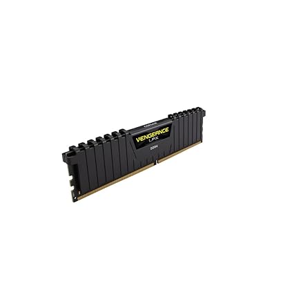 Corsair Vengeance LPX 16GB (2x8GB) DDR4 DRAM 3200MHz C16 Desktop Memory Kit - Black (CMK16GX4M2B3200C16)