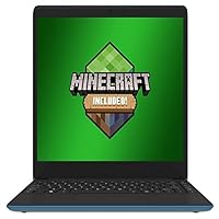 LEADER Companion 402 - Minecraft Edition - 14' HD, Intel J4105, 4Gb ram, 64GB storage, Windows 10 S, Green chassis & WASD keys, Office 365 personal,