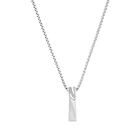 s.Oliver Jewellery Stainless Steel Women's Necklace, Silver, Comes in Jewellery Gift Box