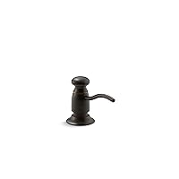 Kohler K-1894-C-2BZ Clam-Shell Packed Soap/Lotion Dispenser with Traditional Design, Oil Rubbed Bronze