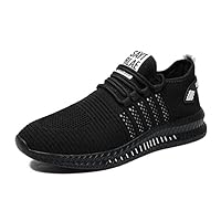 Sports Sneakers Casual Shoes for Men & Women Comfortable Lightweight Breathable Mesh Shoes Flat Lace Up Performance Walking Athletic Shoe