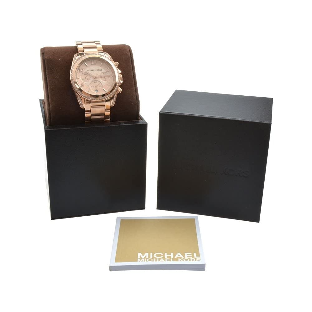 Michael Kors Women's Blair Rose Gold-Tone Watch MK5263