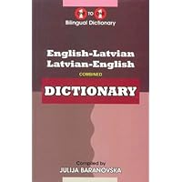 English-Latvian Latvian-English One-to-One Dictionary
