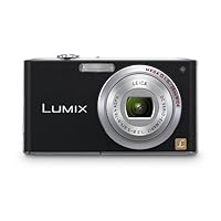 Panasonic Lumix DMC-FX33K 8.1MP Digital Camera with 3.6x Wide Angle MEGA Optical Image Stabilized Zoom (Black)