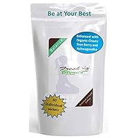 Fresh Blends Balance - Enhanced Premium Instant Coffee – Hormonal Balance, Energy, Reduce Stress - Organic Chaste Tree Berry, Ashwagandha and other nutrients - 30 Sticks, Net Wt: 2.4 Oz.