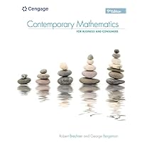 Contemporary Mathematics for Business & Consumers, 9th (MindTap Course List) Contemporary Mathematics for Business & Consumers, 9th (MindTap Course List) Paperback eTextbook