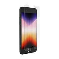 ZAGG InvisibleShield Glass Elite Screen Protector for iPhone SE (3rd/2nd Gen), 8, 7, 6s, 6 – Maximum Impact & Scratch Protection, Aluminosilicate Glass, Smudge-free, Easy Apply, Reinforced Edges