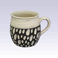 Tokoname Pottery Coffee Mugs - KENJITOEN - Kneading Black - 1Coffee Mug [Standard Ship by SAL: NO Tracking Number & Insurance]