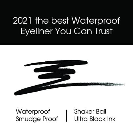 Kokie Precise Longwear Liquid Eyeliner, Waterproof, Smudge Proof