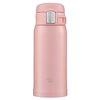 SM-SF36-PA Water Bottle, Direct Drinking [One-touch Open] Stainless Steel Mug, 12.2 fl oz (360 ml), Pink