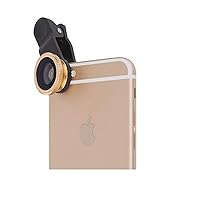 Mobile Phone Camera Lens Fish Eye Lens 3 in 1 Cell Phone Lens for Clip On Smartphone Lens Fashion