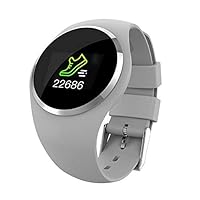 New Smart Band Bracelet Heart Rate Monitor Wristband Fitness Tracker Watch (Grey)