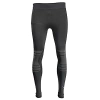 Diadora Mens Adv Athletic Leggings Casual Insulated - Black, Grey - Size XXL