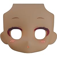 Good Smile Company Nendoroid Doll: Narrows Eyes with Makeup (Cinnamon) Face Plate