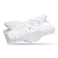 Snooze Right Pro - Orthopedic Memory Foam Pillow, Ergonomic Cervical Pillow for Neck Pain Relief, Hypoallergenic Neck Pillow for Deep Sleep, Posture Correction, and Better Quality of Life