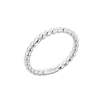STERLING SILVER BALL CHAIN BEAD TOE RING - RING SIZE:: 4.25