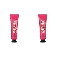 Maybelline Cheek Heat Gel-Cream Blush Makeup, Lightweight, Breathable Feel, Sheer Flush Of Color, Natural-Looking, Dewy Finish, Oil-Free, Fuchsia Spark, 1 Count (Pack of 2)