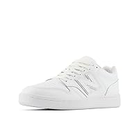New Balance Unisex-Adult BB480 V1 Sneaker, White/White/White, 10.5