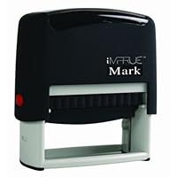 Custom Bank Endorsement Self-Inking Rubber Stamp Your Text up to 5 Lines - 4913-3/4