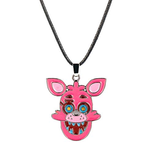 Monster Roser FNAF Pendant Necklace Freddy Fazbear, Chica, Bonnie, Five  Nights at Freddy Cosplay Uniform, Security Pins and Badges, 5 Nights at