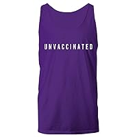 Unvaccinated 2021 Clothing Plus Size Classic Tops Tees Women Men Unisex Tank Top Purple Sleeve Less T-Shirt