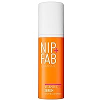 Nip + Fab Vitamin C Fix Serum for Face with Carrot Oil and Acai Berry Extract, Antioxidant for Skin Brightening and Toning, 1.7 Fl Oz