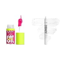 Fat Oil Lip Drip Gloss - Supermodel & Jumbo Eye Pencil - Milk