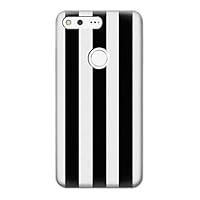 R2297 Black and White Vertical Stripes Case Cover for Google Pixel XL