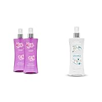 Body Fantasies Signature Fragrance Body Spray, Japanese Cherry Blossom & Fresh White Musk, 2 x 8 fl oz