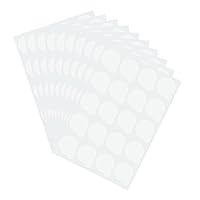 G2PLUS 300PCS Eyelash Stickers, Eyelash Extension Adhesive Sticker Pads, Waterproof Disposable Eyelash Extension Glue Pallet, Round Glue Extension Stickers (Small)