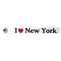 RAYHER - 58823000 - Washi Tape I Love New York, 15 mm, Lead 15 M